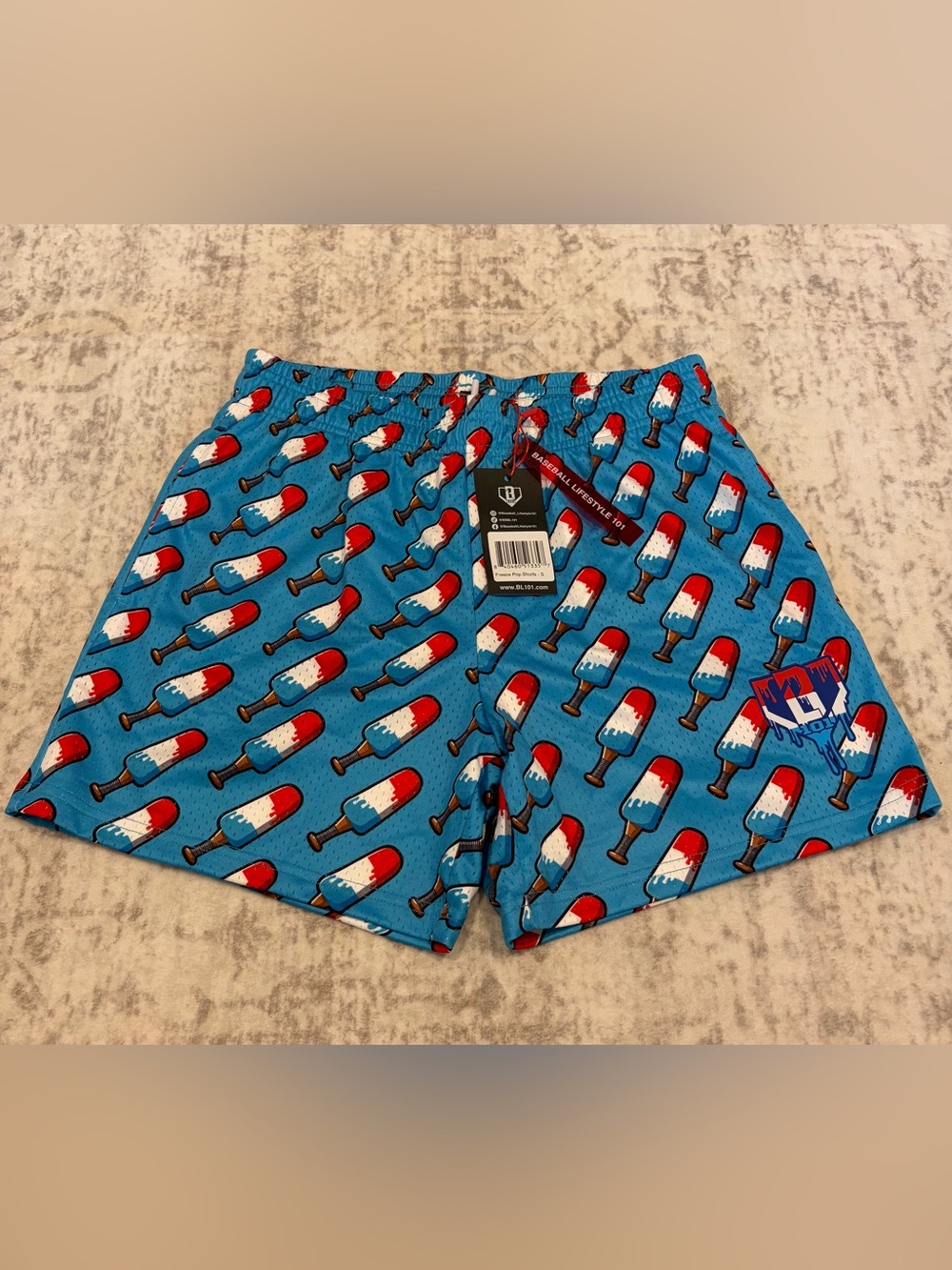 Baseball Lifestyle Freeze Pop Men’s Small Athletic Shorts NWT